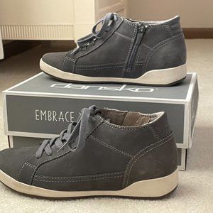 Women's Dansko Slate Onyx Nubuck Sneakers, Size 41